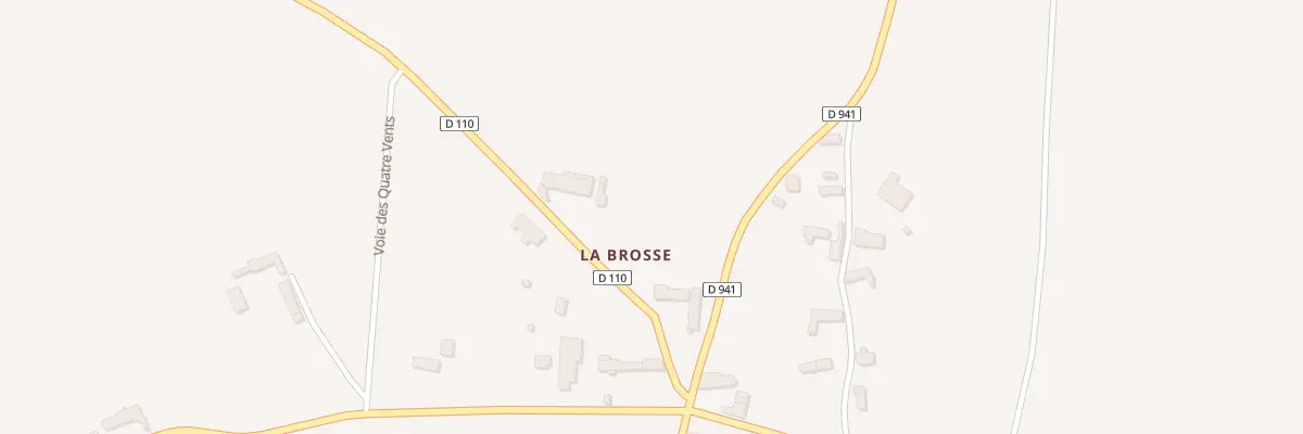 Plan du 6 La Brosse à Dangeau