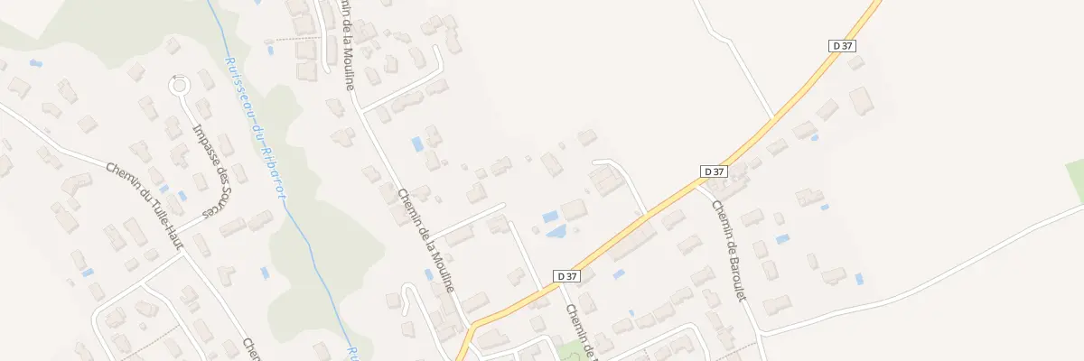 Plan du 11 Rte de Merville à Daux