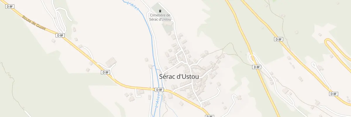 Plan du 5212 Che du Moulin (Serac) à Ustou