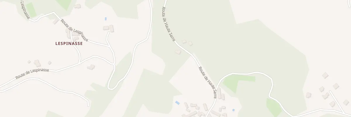 Plan du 608 Rte de Haute Serre à Sainte-Nathalène