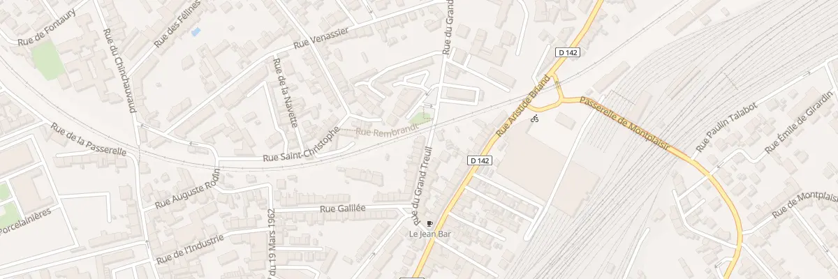 Plan du 23 Rue du Grand Treuil à Limoges