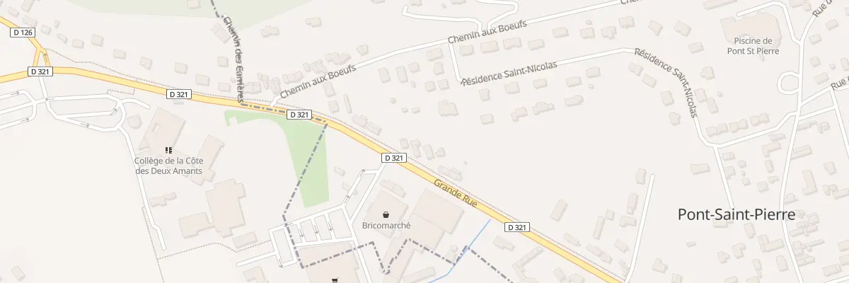 Plan du 111 Gr Grande Rue à Pont-Saint-Pierre