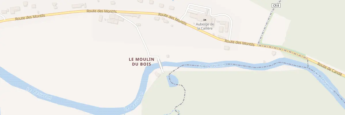 Plan du 29C Rte des Montils à Candé-sur-Beuvron