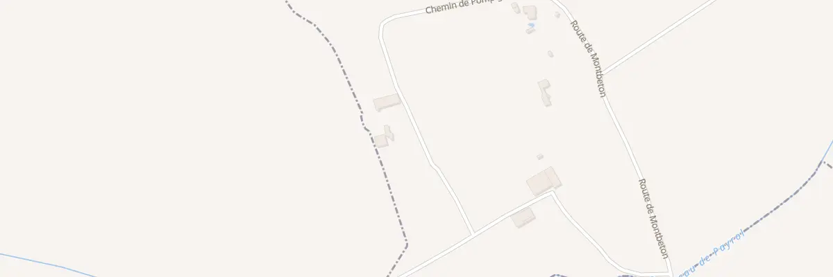 Plan du 1364 Rte de Montbeton à Albefeuille-Lagarde