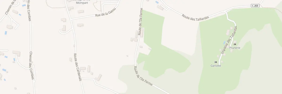 Plan du 5678 Les Cardenals à Salviac