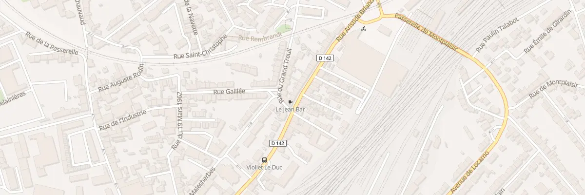 Plan du 79 Rue Aristide Briand à Limoges