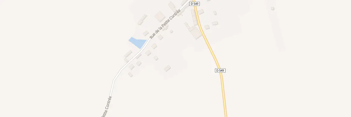 Plan du 9 La Petite Contree à La Baronnie
