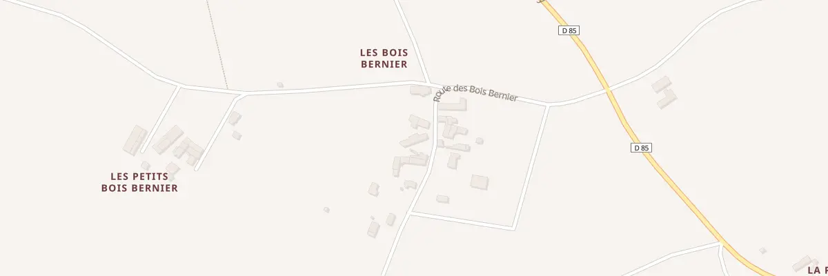 Plan du 27 Rte des Bois Bernier à Monthou-sur-Cher