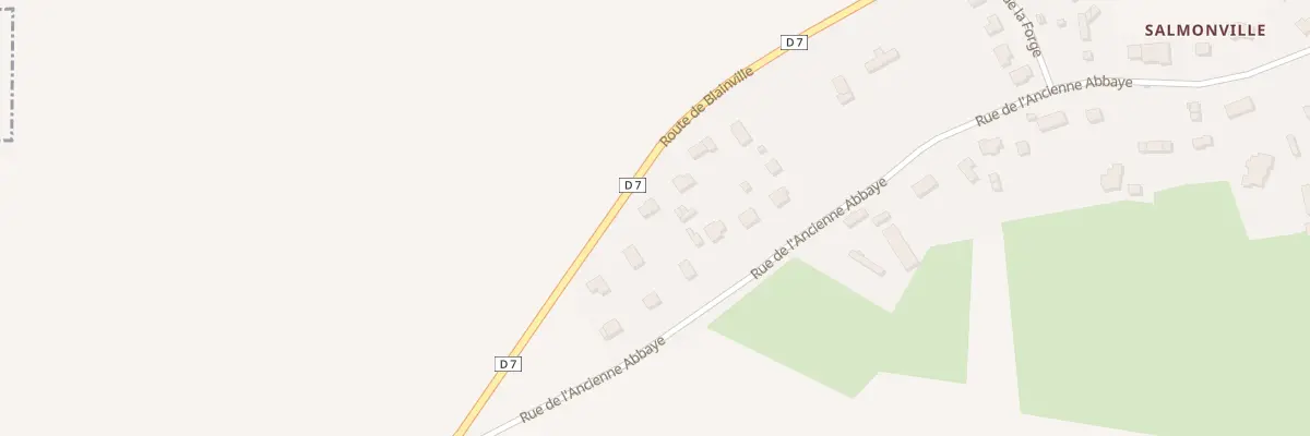 Plan du 554 Rte de Blainville à Servaville-Salmonville