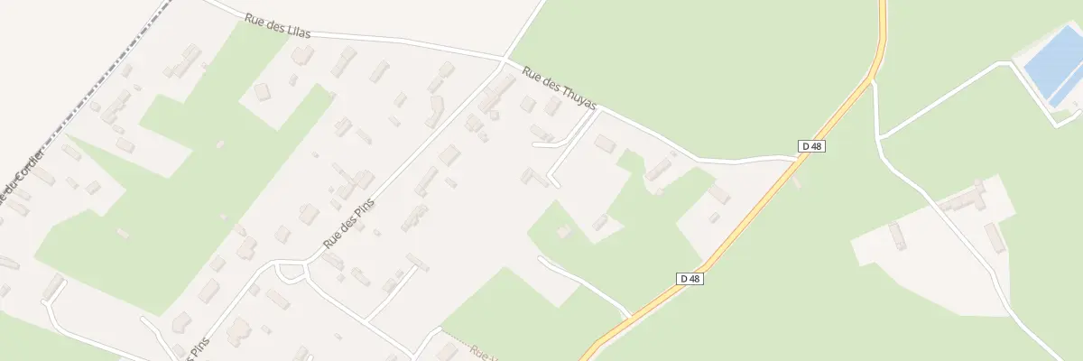 Plan du 6 Rue des Thuyas à Ardouval