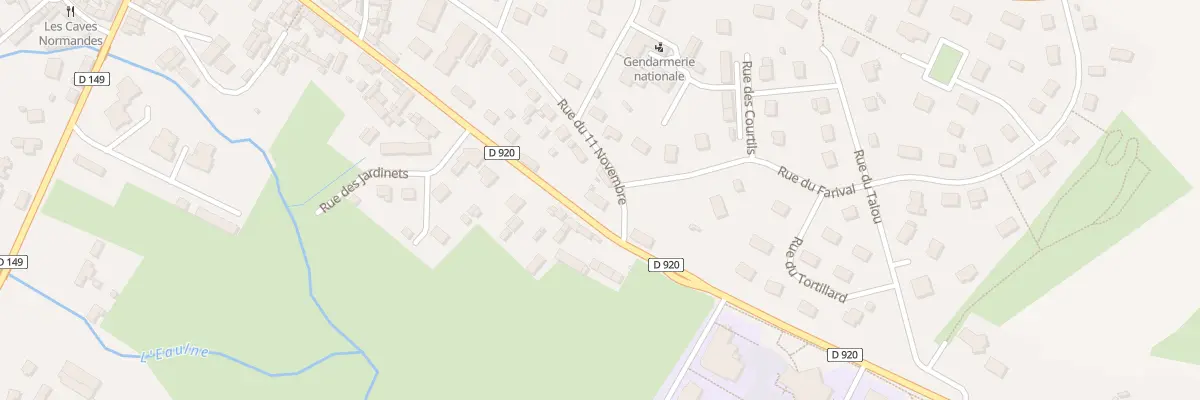 Plan du 55 Rue Général de Gaulle à Envermeu