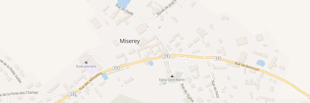 Plan du 4 Rue des Aérostiers à Miserey