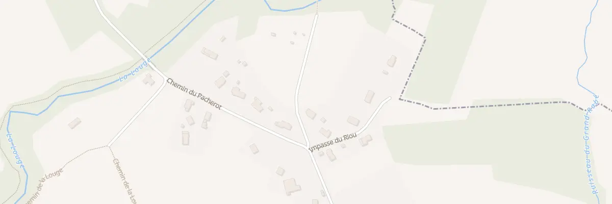 Plan du 4 Che du Pacherot à Lavernose-Lacasse