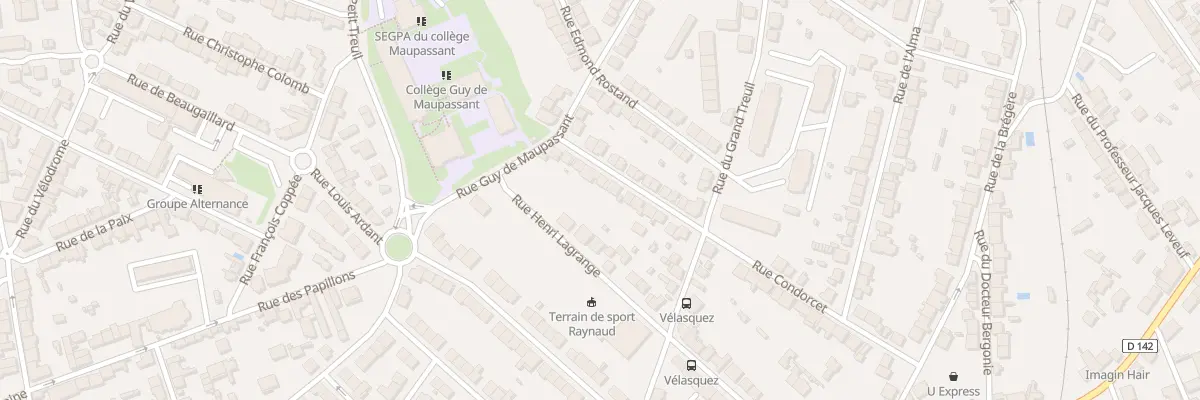 Plan du 37B Rue Condorcet à Limoges