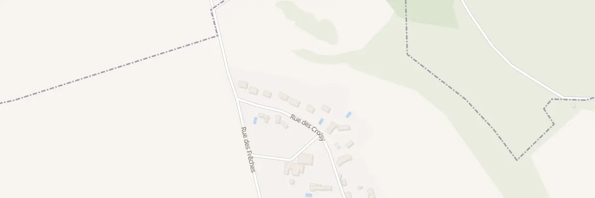 Plan du 22 Rue des Croisy à Fontaine-sous-Jouy