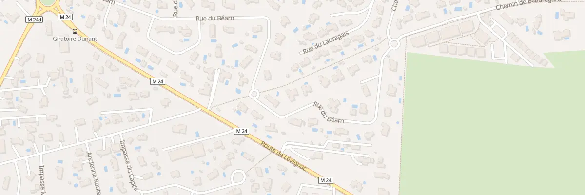 Plan du 43 Rue du Béarn à Pibrac