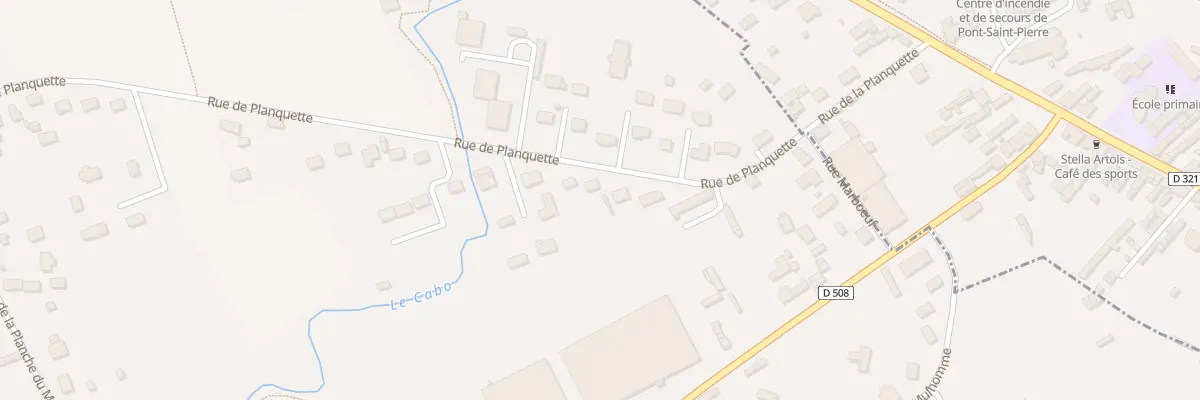 Plan du 42 Rue de la Planquette à Romilly-sur-Andelle