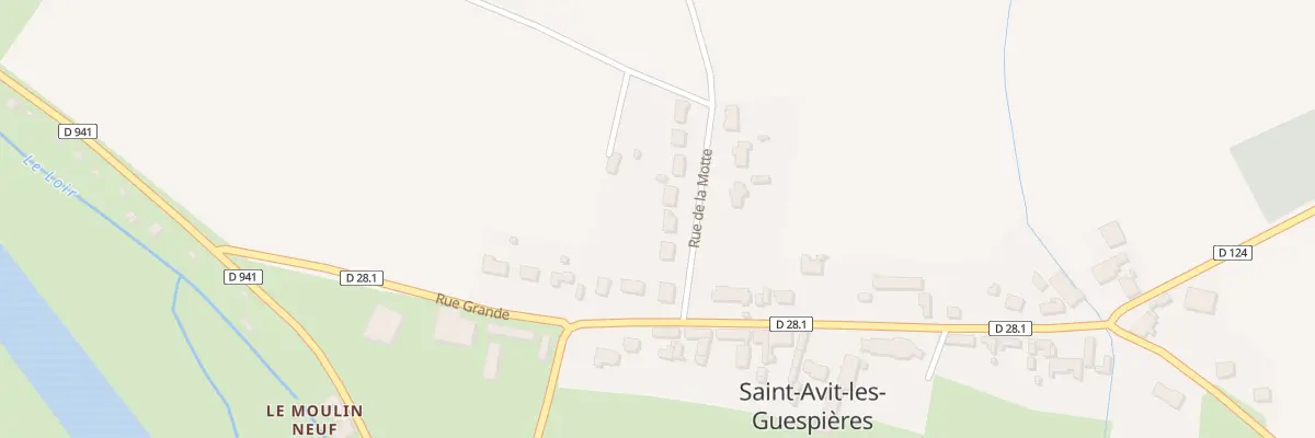 Plan du 5 Rue de la Motte à Saint-Avit-les-Guespières