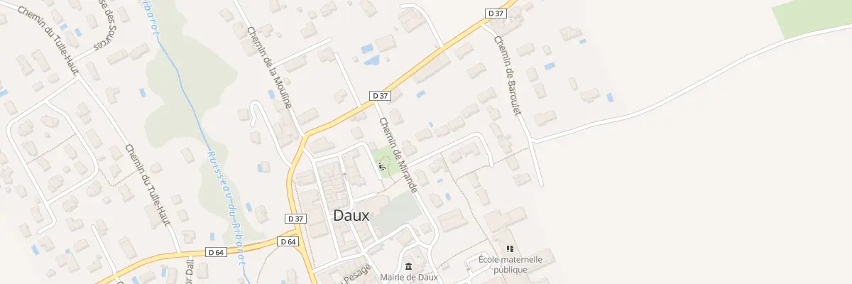 Plan du 3 Imp Martin à Daux