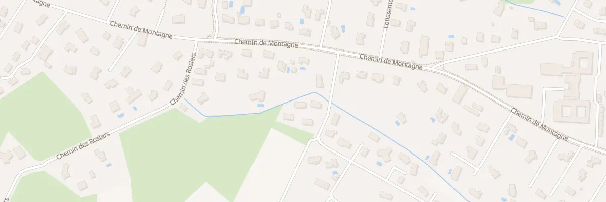 Plan du 1075 Che de Montagne à Montbeton