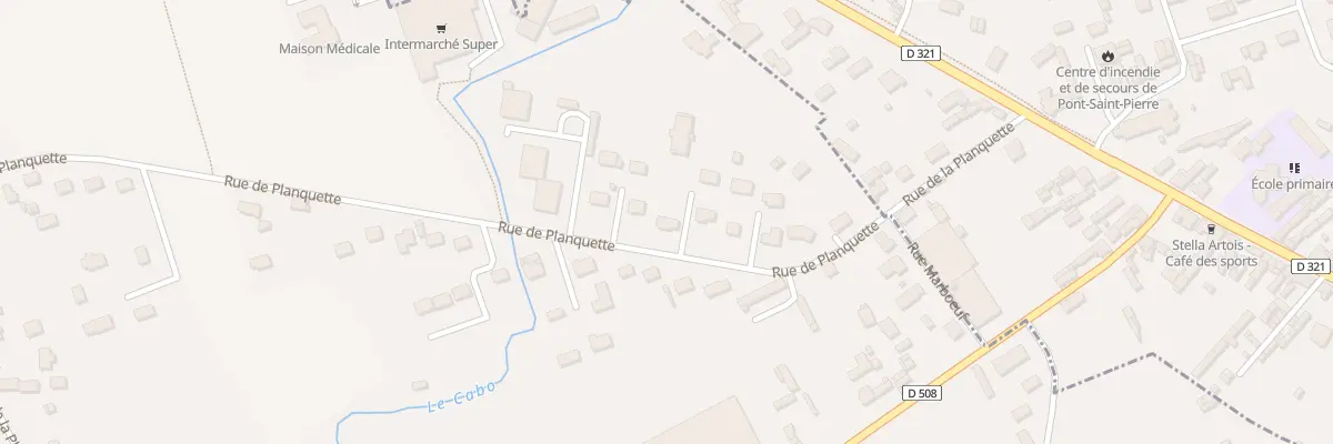 Plan du 35 Rue de la Planquette à Romilly-sur-Andelle