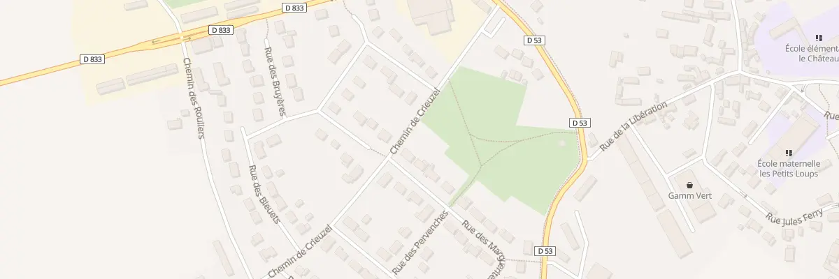 Plan du 1 Rue des Marguerites à Saint-André-de-l’Eure
