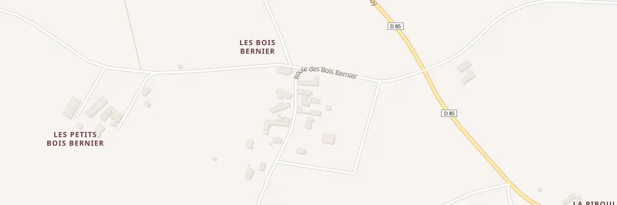 Plan du 24 Rte des Bois Bernier à Monthou-sur-Cher