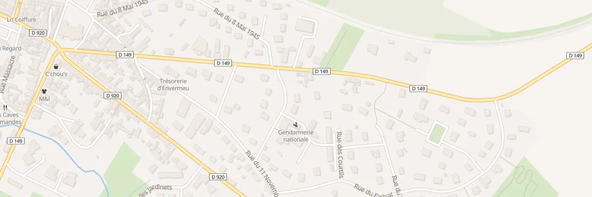 Plan du 29 Rue du 8 Mai 1945 à Envermeu