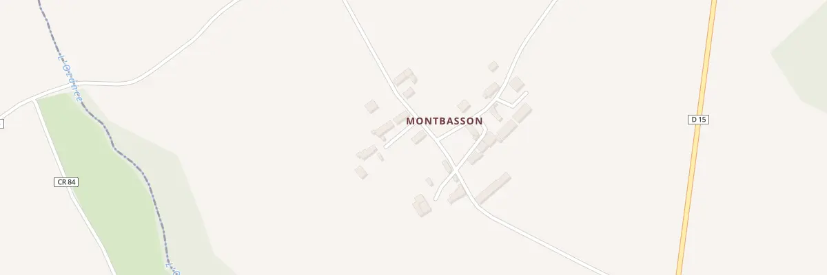 Plan du 3 Monbasson à Arpheuilles