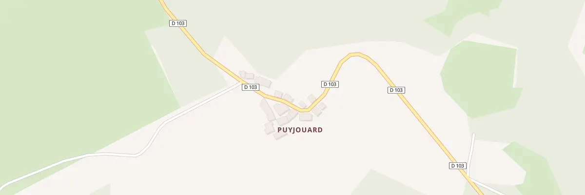 Plan du 5045 Puyjouard à Saint-Pardoux-le-Lac