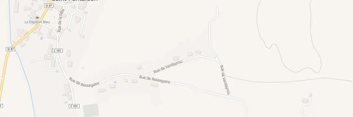 Plan du 5901F Verdayrou à Barguelonne-en-Quercy