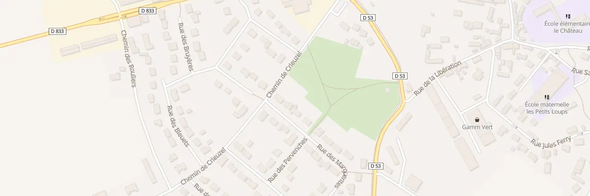 Plan du 3 Rue des Marguerites à Saint-André-de-l’Eure