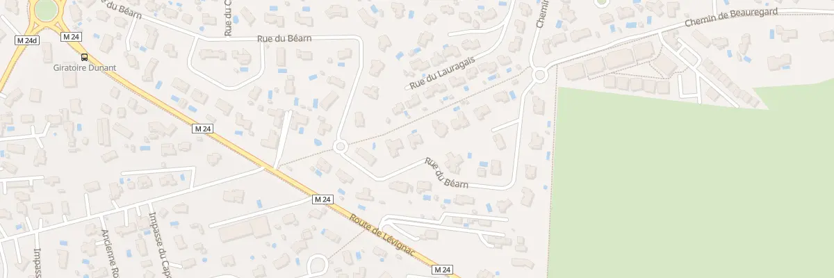 Plan du 45 Rue du Béarn à Pibrac