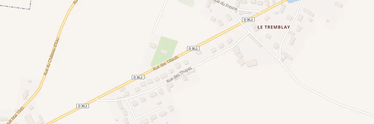 Plan du 17 Rue des Thuyas à Magny