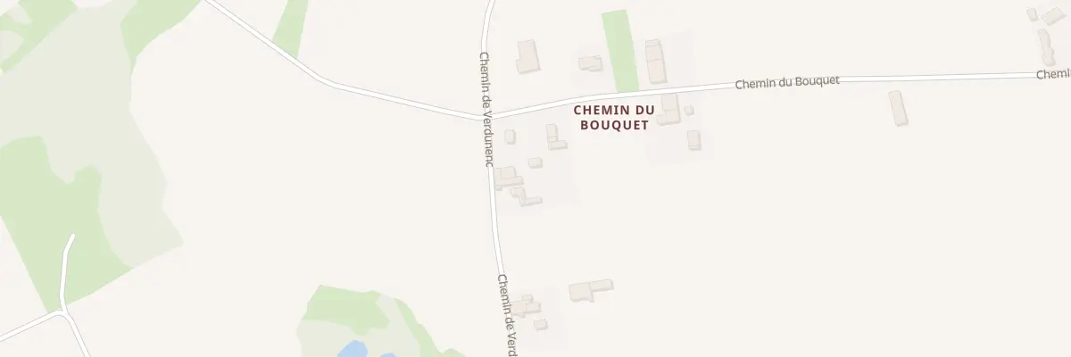 Plan du 2760 Che de Verdunenc à Grisolles