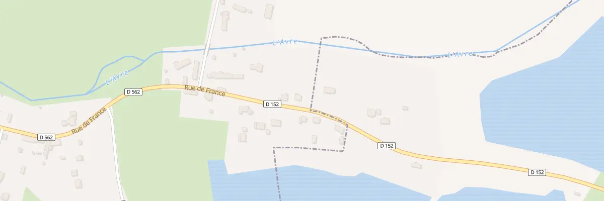 Plan du 52 Rue de France à Saint-Germain-sur-Avre