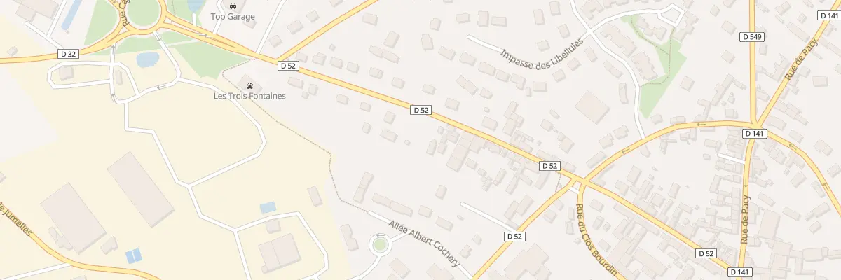 Plan du 29 Rue Jules Cayaux à Saint-André-de-l’Eure