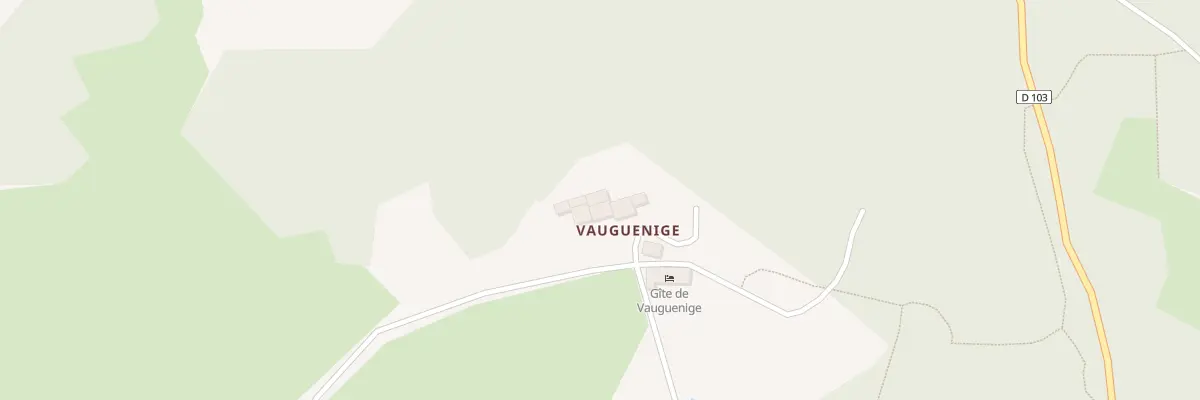Plan du 5334 Vauguenige à Saint-Pardoux-le-Lac