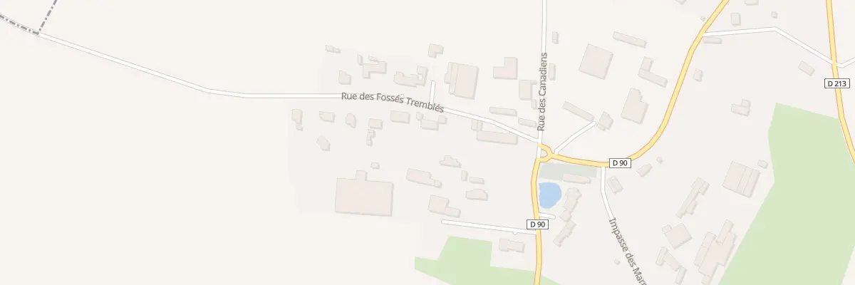 Plan du 5022 Le Village à Bierville