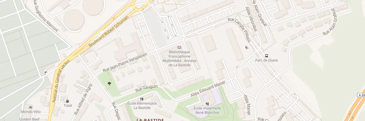 Plan du 53 Rue Braque à Limoges