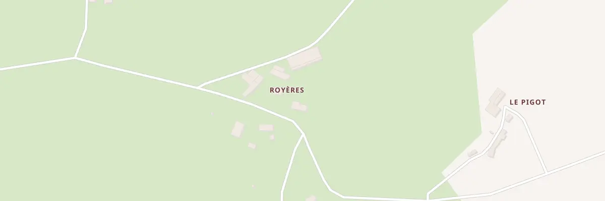 Plan du 5 Royeres à La Roche-l’Abeille