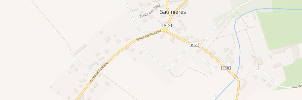 Plan du 3 Rue de la Fonderie à Saulnières