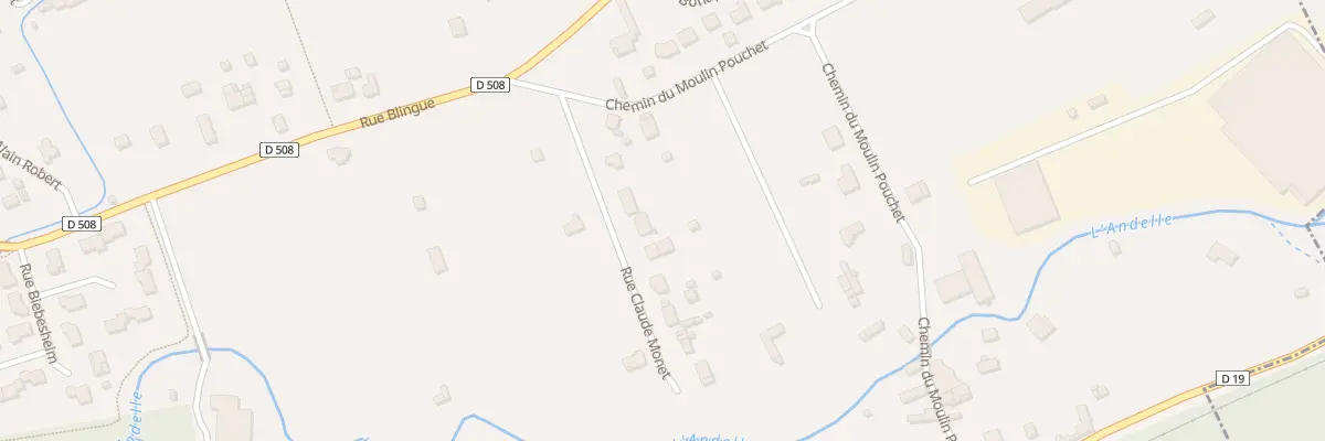 Plan du 5 Rue Claude Monet à Romilly-sur-Andelle