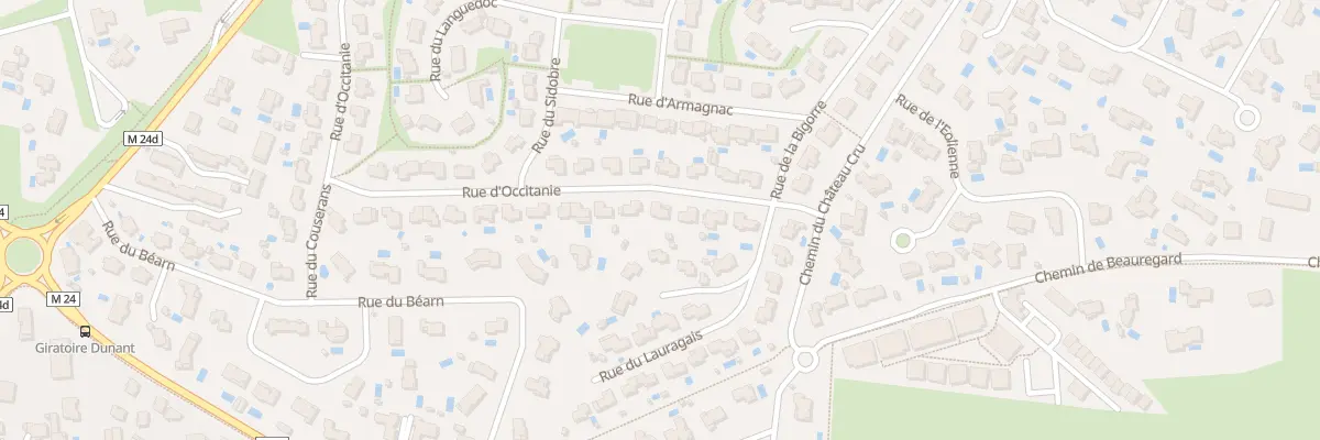 Plan du 44 Rue d’Occitanie à Pibrac