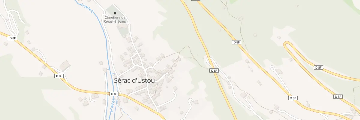 Plan du 6025 Serac à Ustou