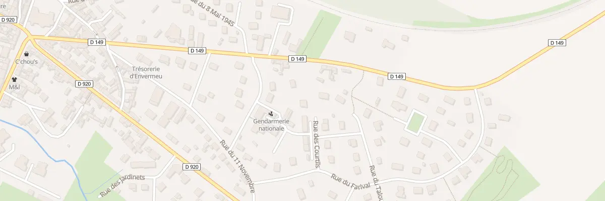 Plan du 35 Rue des Courtils à Envermeu