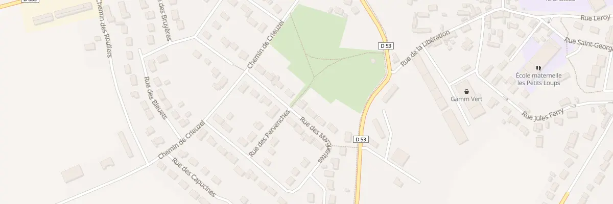 Plan du 9 Rue des Marguerites à Saint-André-de-l’Eure