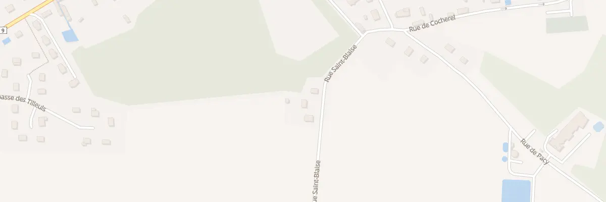 Plan du 6 Rue Saint Blaise à Miserey