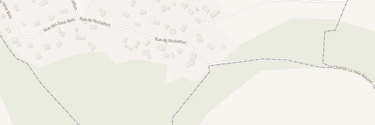 Plan du 52 Rue de Rochefort à Cierrey