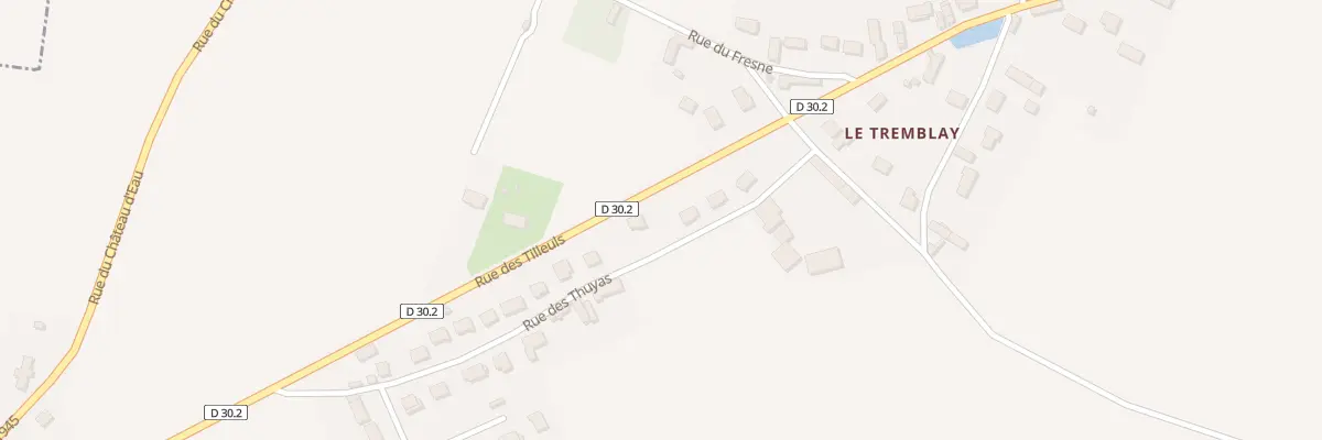 Plan du 15 Rue des Tilleuls à Magny